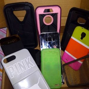Assortment of phone cases